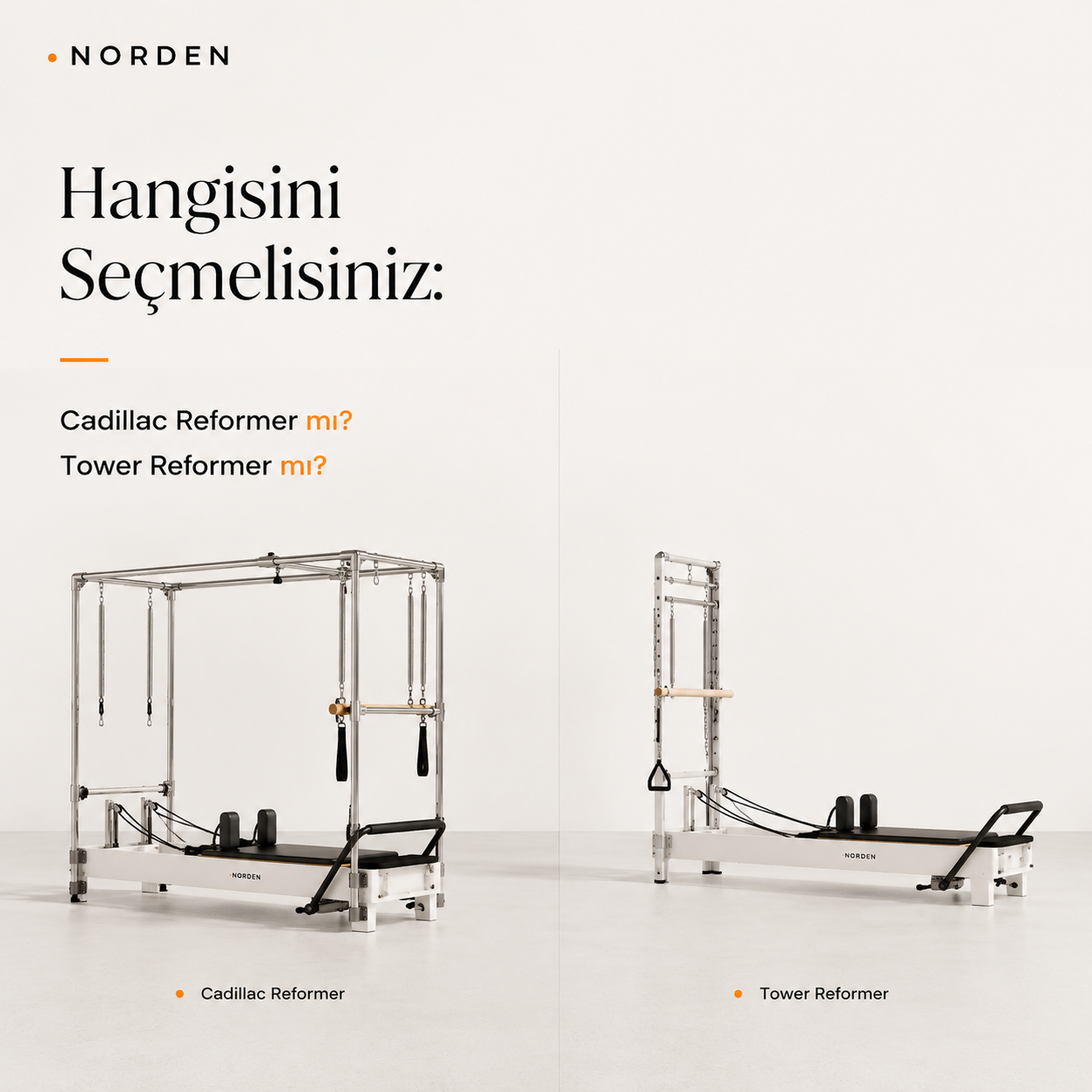 Hangisini Seçmelisiniz: Cadillac Reformer mı? Tower Reformer mı?