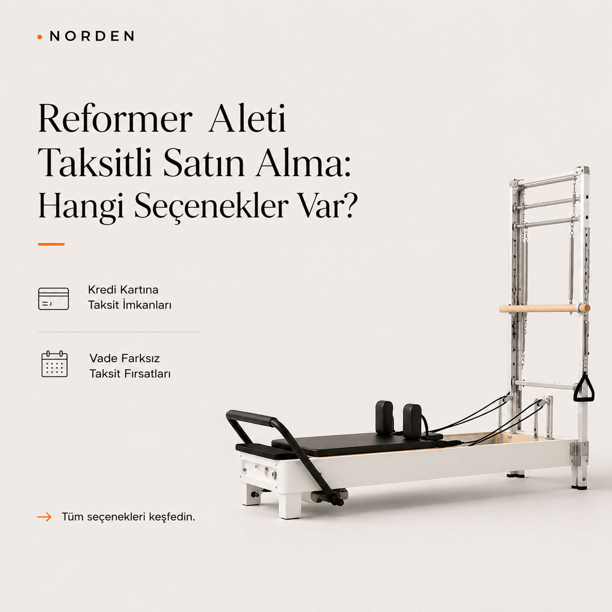 Reformer Aleti Taksitli Satın Alma: Hangi Seçenekler Var?