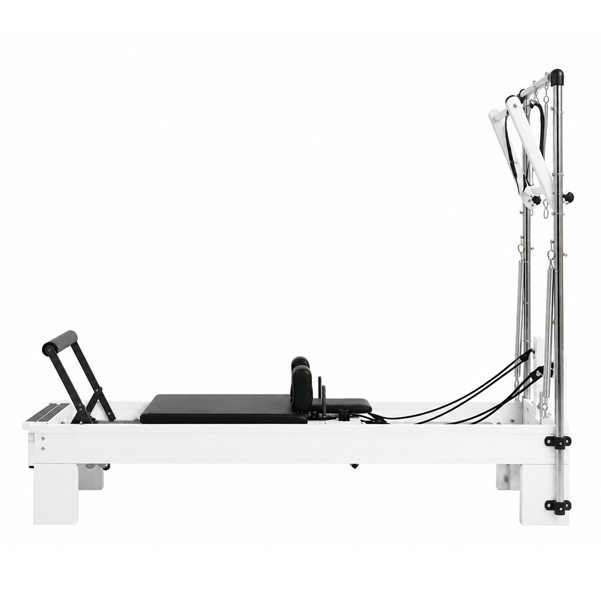 Norden Core Beyaz Tower Reformer - Siyah Deri
