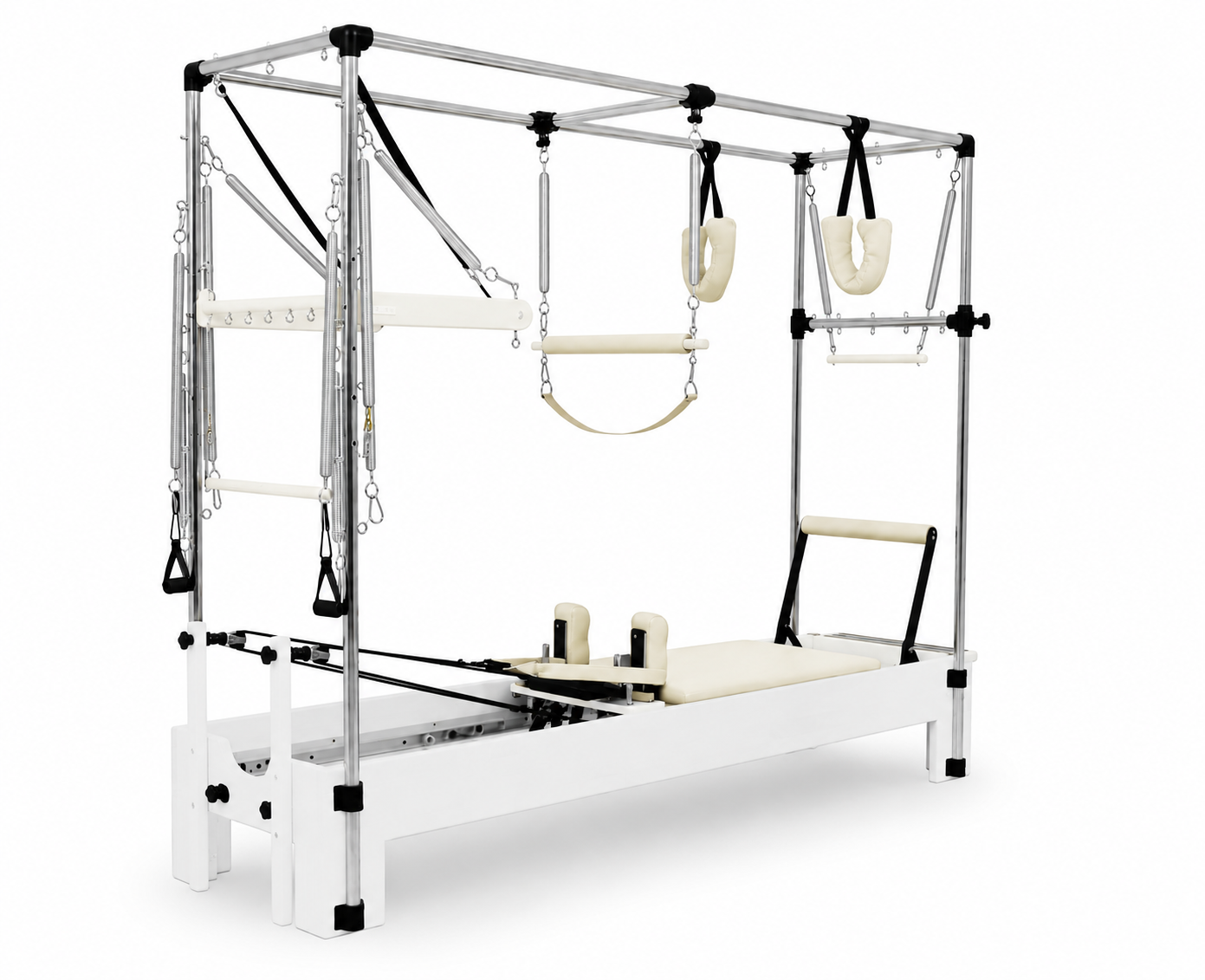 Norden Core Siyah Cadillac Reformer - Krem Deri