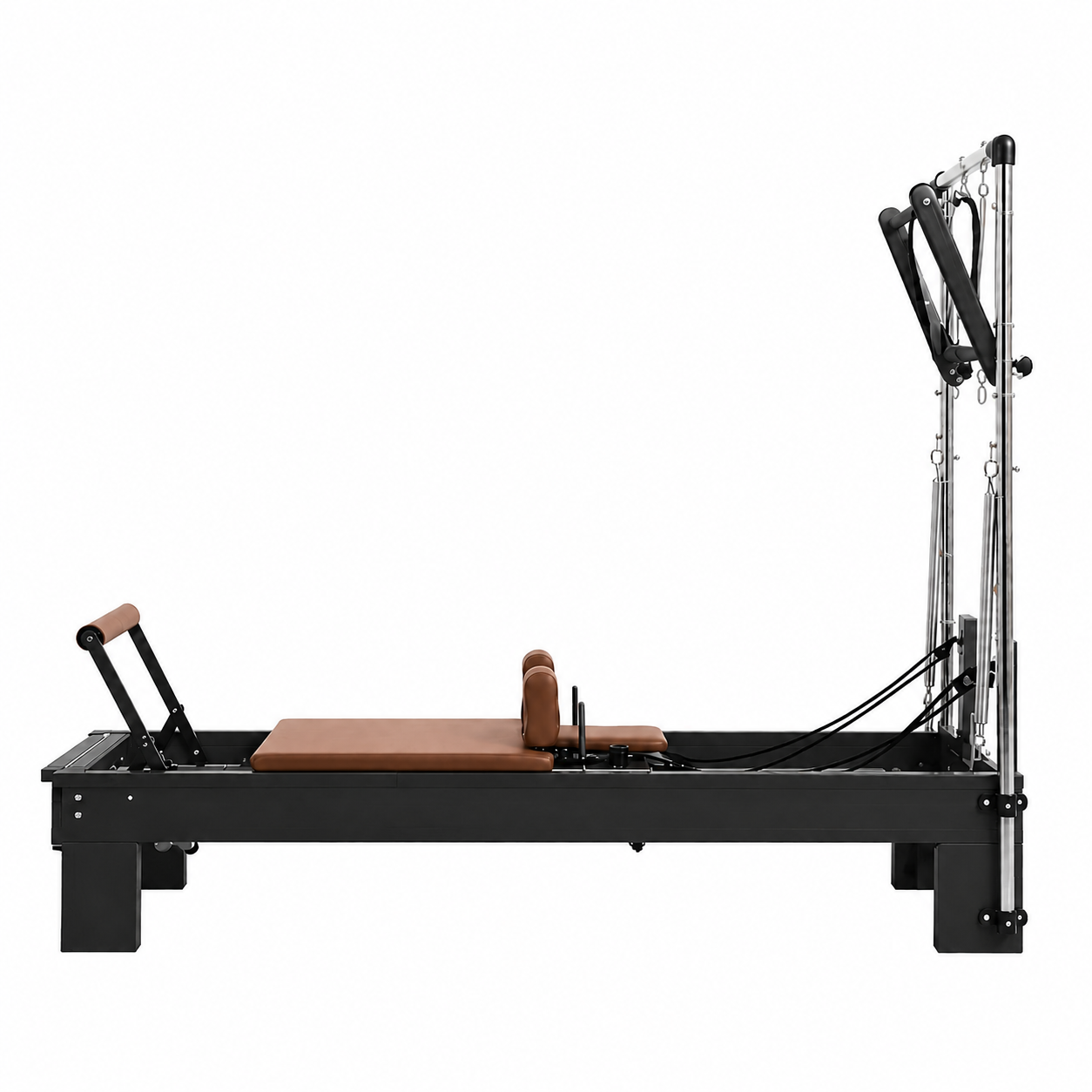 Norden Core Siyah Tower Reformer - Kahverengi Deri