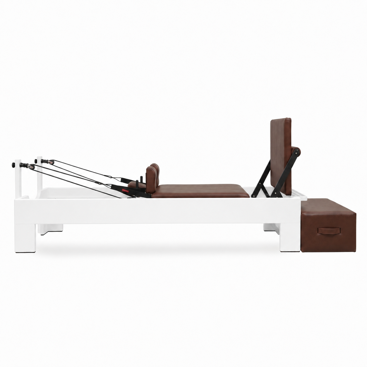 Norden Core Beyaz Basic Reformer - Siyah Deri