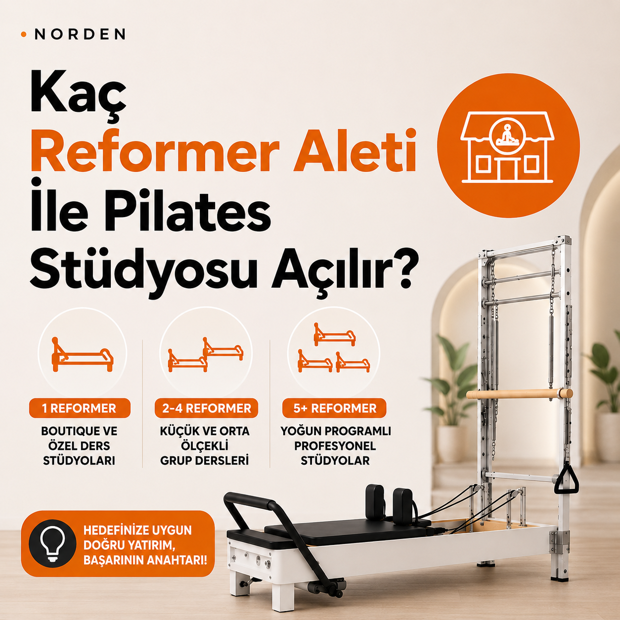 Kaç Reformer Aleti İle Pilates Stüdyosu Açılır?
