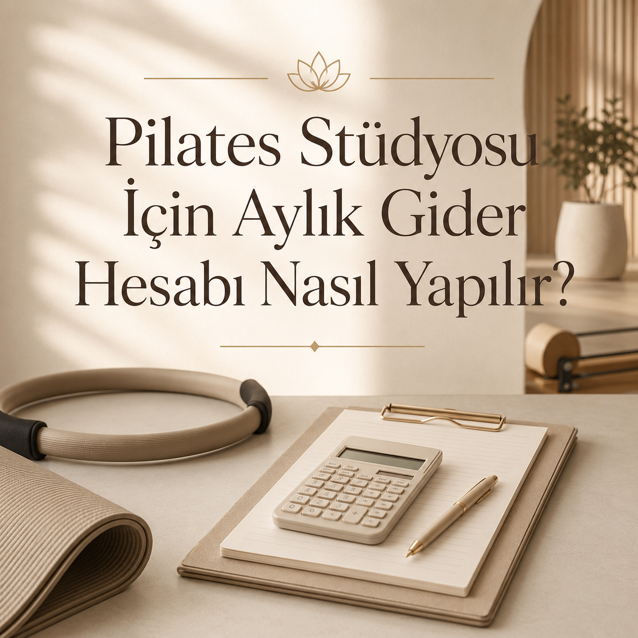Pilates Stüdyosu İçin Aylık Gider Hesabı Nasıl Yapılır?
